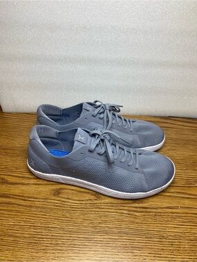 Flux Adapt Trainer Grey Barefoot Athletic Knit Shoes Sneaker Mens Size 12.5